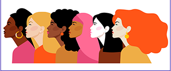 Celebrate Women's History Month in March illustration 