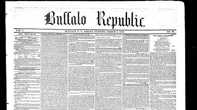 Early Buffalo, The Republic (1847-1848)