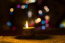 Diwali diya lamp candle