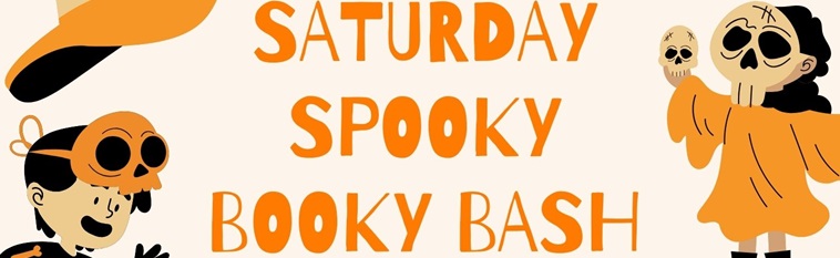 saturday spooky booky bash