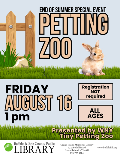 Petting Zoo August 16th 