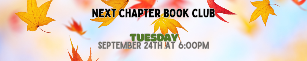 Join Ms. Kathy and learn about all the new books coming out! Spend an hour talking about books with us. Walk ins are welcome OR call us at #716-668-4991 to register for the program.