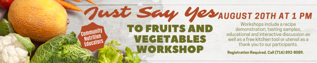 Just say Yes to Fruits and Vegetables