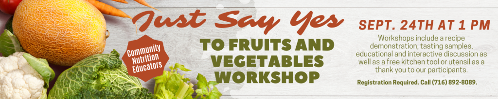 Just Say Yes to Fruits and Vegetables